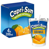 Capri Sun - Orange 4 - 200ml - Continental Food Store